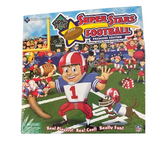 2000 ABPA Superstars Football Premiere Edition Sealed Boardgame
